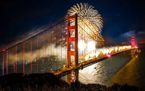 Jual Poster Bridges Golden Gate APC 023