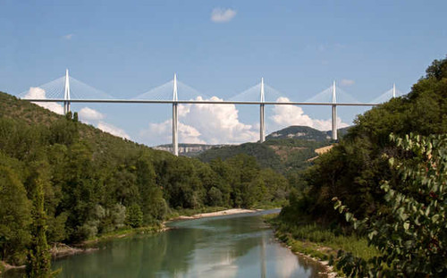 Jual Poster Bridges Millau Viaduct APC 001 Jual Poster Bridges Millau Viaduct APC 001