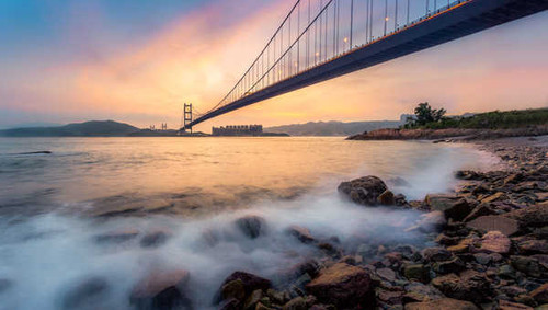 Jual Poster Bridges Tsing Ma Bridge APC 003