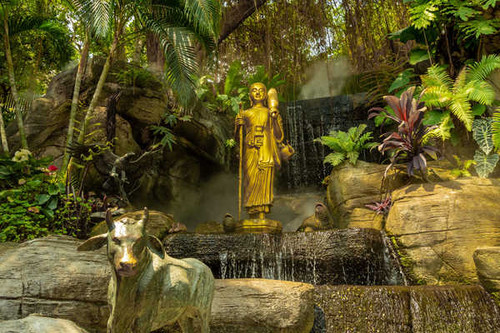 Jual Poster Buddha Garden Statue Man Made Garden3 APC