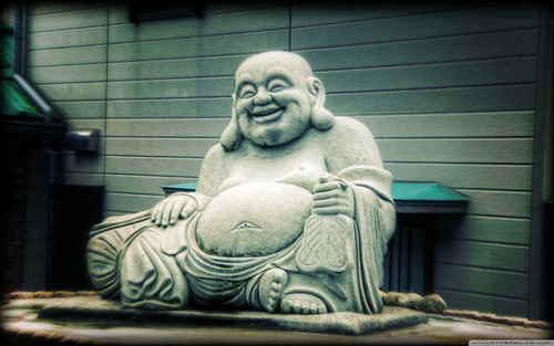 Jual Poster Buddha Man Made Statue APC