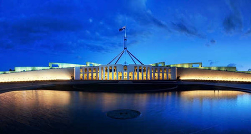 Jual Poster Building Buildings Parliment House Canberra Australia APC