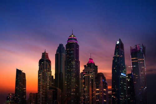 Jual Poster Building City Dubai Skyscraper United Arab Emirates Cities Dubai3 APC