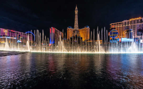 Jual Poster Building Fountain Las Vegas Night Man Made Fountain4 APC Jual Poster Building Fountain Las Vegas Night Man Made Fountain4 APC