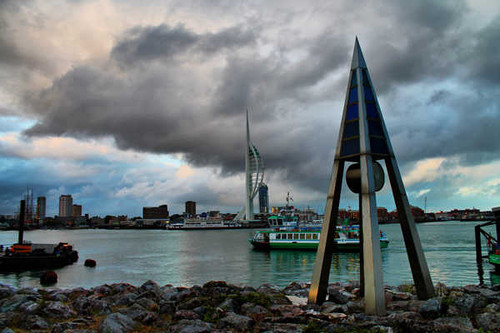 Jual Poster Buildings Spinnaker Tower APC