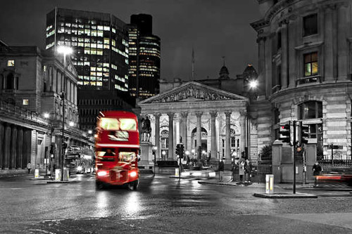 Jual Poster Bus Cities London APC
