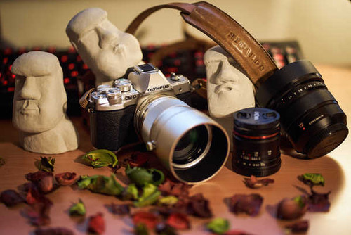 Jual Poster Camera Lens Olympus Sculpture Still Life Man Made Camera APC