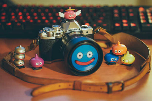Jual Poster Camera Lens Olympus Slime (Dragon Quest) Man Made Camera APC