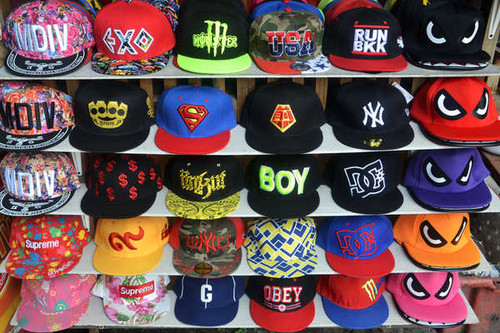 Jual Poster Cap Colorful Colors Hat Logo Store Style Urban Man Made Hat APC