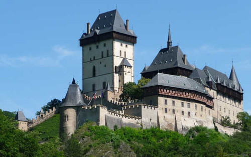 Jual Poster Castles Karlštejn Castle APC 002