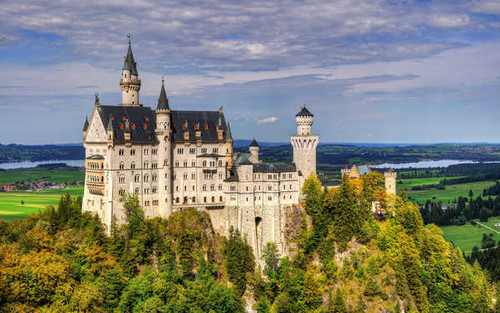 Jual Poster Castles Neuschwanstein Castle APC 010