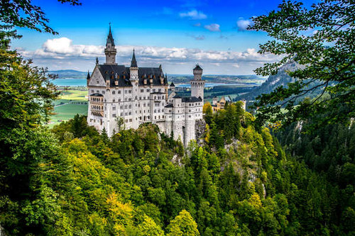 Jual Poster Castles Neuschwanstein Castle APC 017