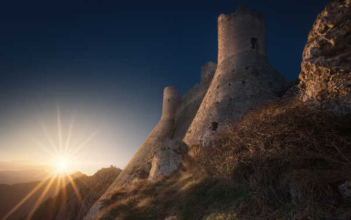 Jual Poster Castle Sun Sunbeam Castles Castle APC