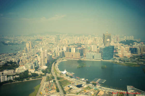 Jual Poster China Grand Lisboa Hotel Macau Megapolis Panorama Cities Macau APC