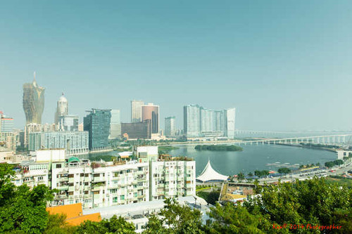 Jual Poster China Grand Lisboa Hotel Macau Morning Cities Macau APC