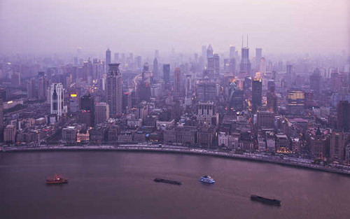 Jual Poster China Puxi Shanghai Skyline Cities Shanghai APC