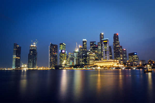Jual Poster Cities Singapore APC 001