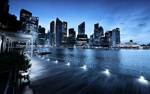 Jual Poster Cities Singapore APC 003