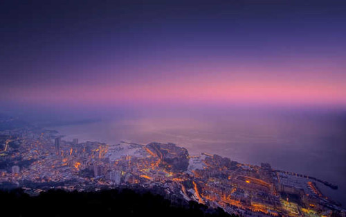 Jual Poster City Landscape Monaco Ocean Cities Monaco APC 003