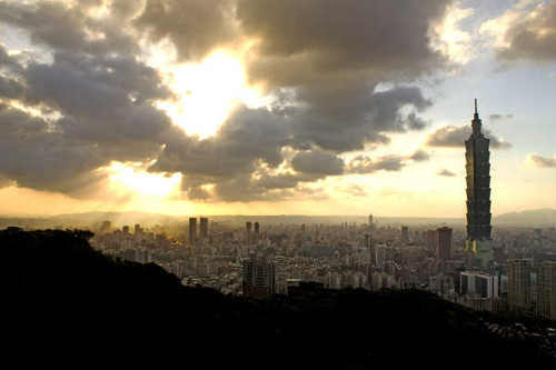 Jual Poster Cloud Sky Sun Sunbeam Taipe Taiwan Cities Taipei APC