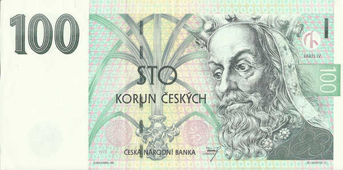 Jual Poster Currencies Czech Koruna APC 001
