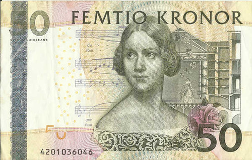 Jual Poster Currencies Swedish Krona APC 002