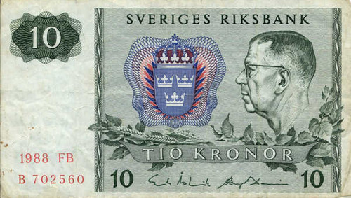 Jual Poster Currencies Swedish Krona APC 003