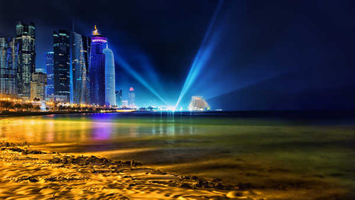 Jual Poster Doha Qatar Cities Doha APC 001