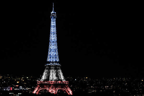 Jual Poster Eiffel Tower France Light Monument Night Paris Monuments Eiffel Tower APC 004