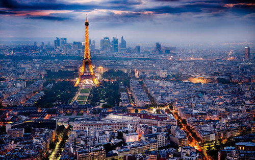 Jual Poster Eiffel Tower France Paris Monuments Eiffel Tower APC 001