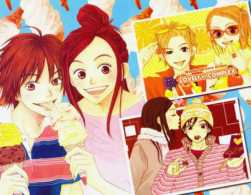 Poster Atsushi Otani Risa Koizumi Anime Lovely Complex APC