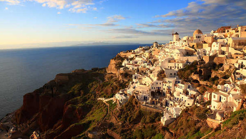 Jual Poster Grece Santorini Towns Santorini APC 004