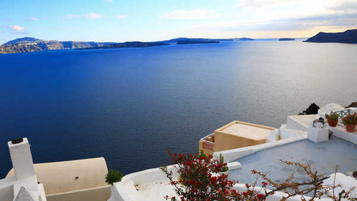Jual Poster Grece Santorini Towns Santorini APC 005