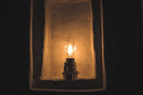 Jual Poster Light Bulb Man Made Light Bulb APC 009