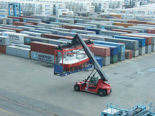 Jual Poster Man Made Container terminal APC 003