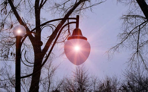 Jual Poster Man Made Lamp Post APC 005