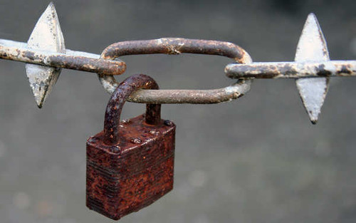 Jual Poster Man Made Padlock APC 003