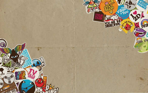 Jual Poster Man Made Sticker Bomb APC