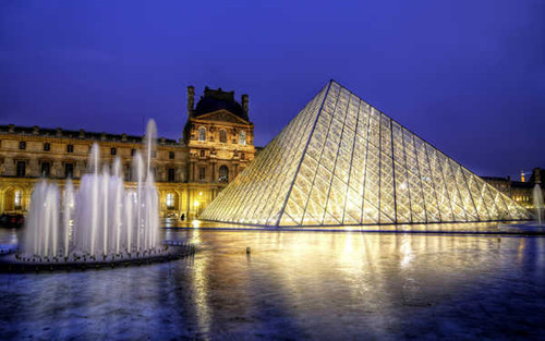 Jual Poster Paris Buildings The Louvre APC 002 Jual Poster Paris Buildings The Louvre APC 002