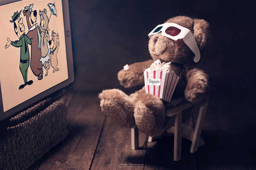 Jual Poster Popcorn Stuffed Animal Teddy Bear Man Made Stuffed Animal4 APC