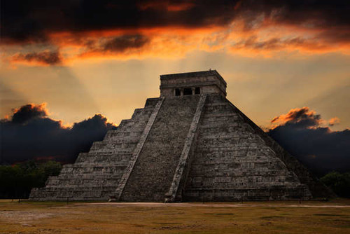 Jual Poster Pyramid Man Made Chichen Itza2 APC Jual Poster Pyramid Man Made Chichen Itza2 APC
