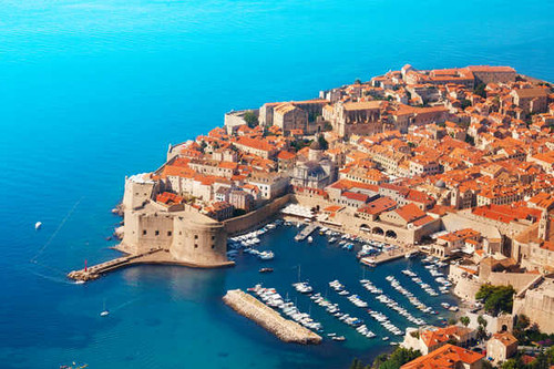 Jual Poster Croatia Houses Coast 1Z 001