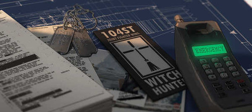 Poster Blueprint Dog Tag Anime Original APC