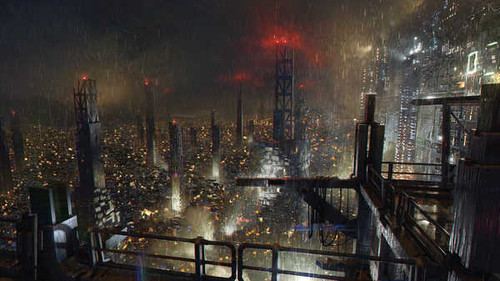 Jual Poster Deus Ex Rain Golem City 1Z Jual Poster Deus Ex Rain Golem City 1Z