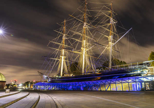 Jual Poster England Ships Sailing Cutty Sark Museum London 1Z