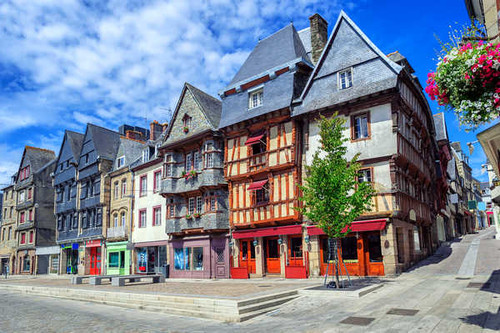 Jual Poster France Houses Lannion 1Z