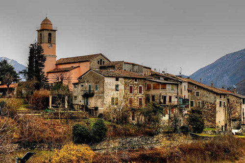 Jual Poster France Houses Massoins 1Z