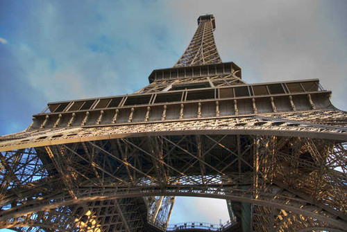 Jual Poster France Paris Eiffel Tower Bottom view 1Z 003 Jual Poster France Paris Eiffel Tower Bottom view 1Z 003