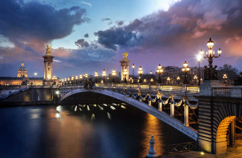 Jual Poster France Rivers Bridges 1Z 003