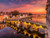 Jual Poster India Houses Rivers Bridges Evening Udaipur Street 1Z